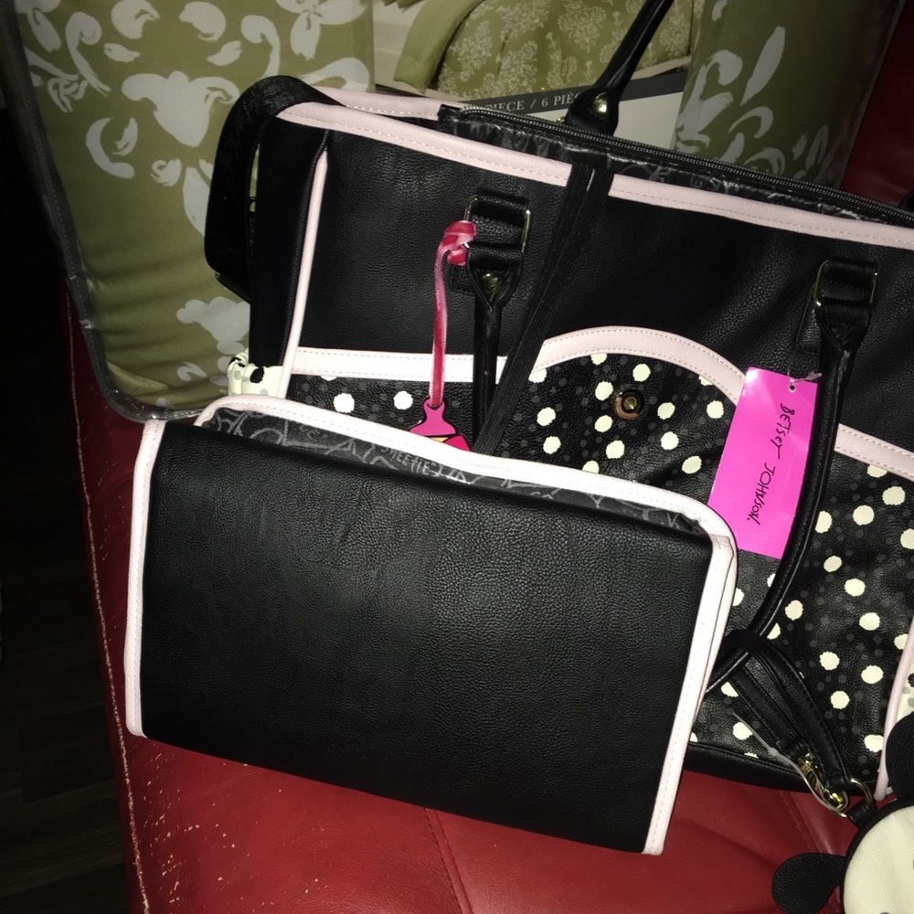 Betsy Johnson diaper bag